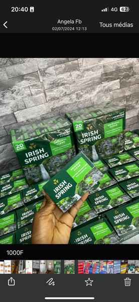 Savon irish spring