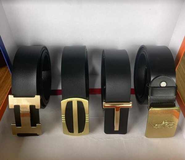 Leather belt