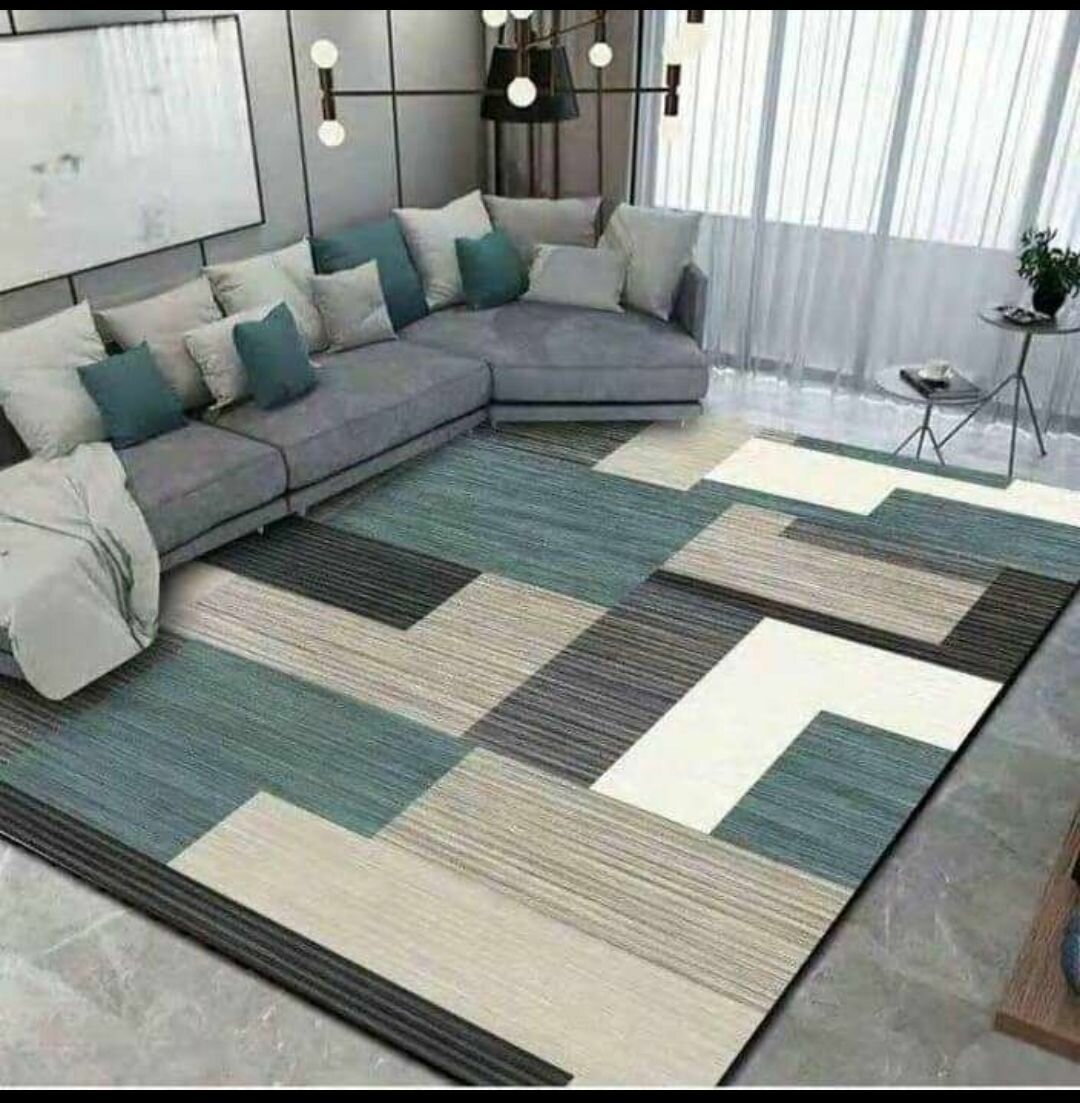 Tapis moderne géométrique