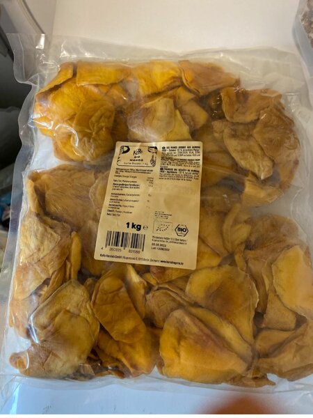 Mangues séchées biologiques 1kg