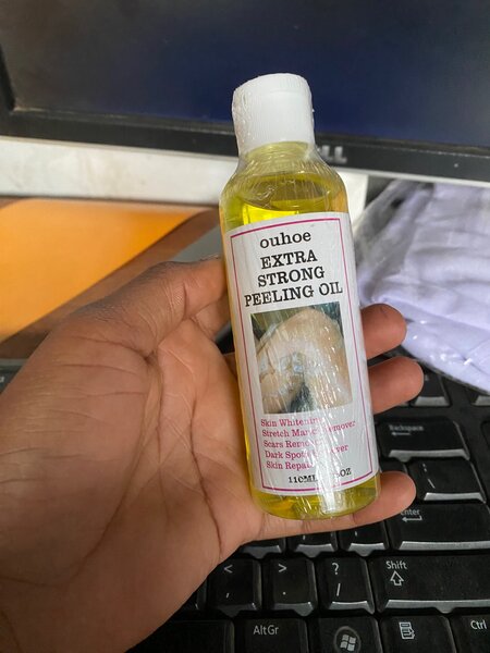 Peeling oil