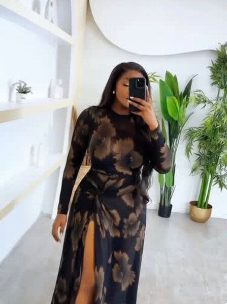 Mesh dress