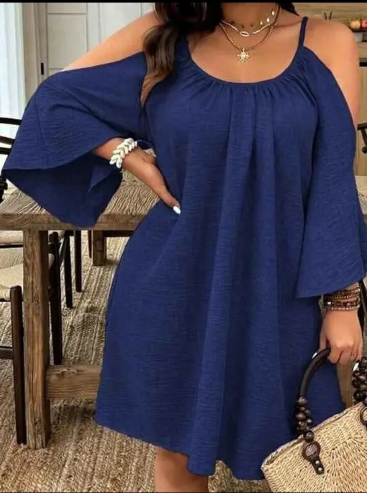 Robe été décontractée évasée