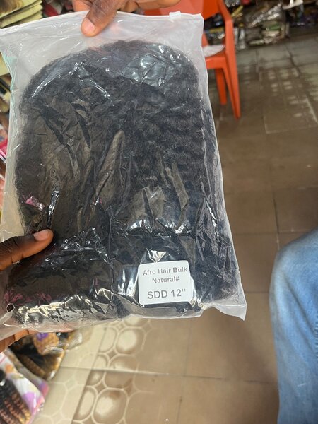 Cheveux Afro Naturel 12"