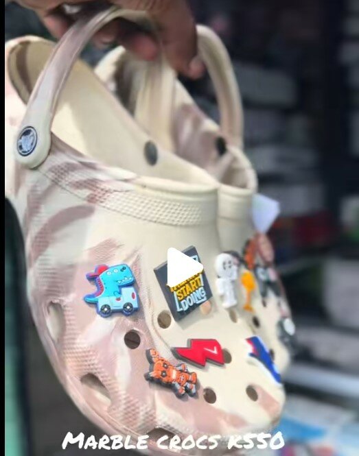 Marble crocs