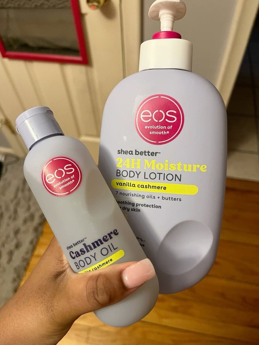 EOS Cashmere Body Lotion & Oil