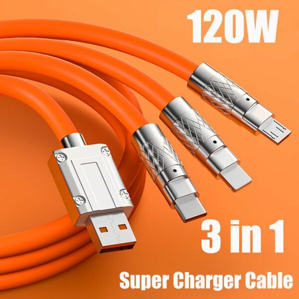 Câble de charge rapide 3 en 1