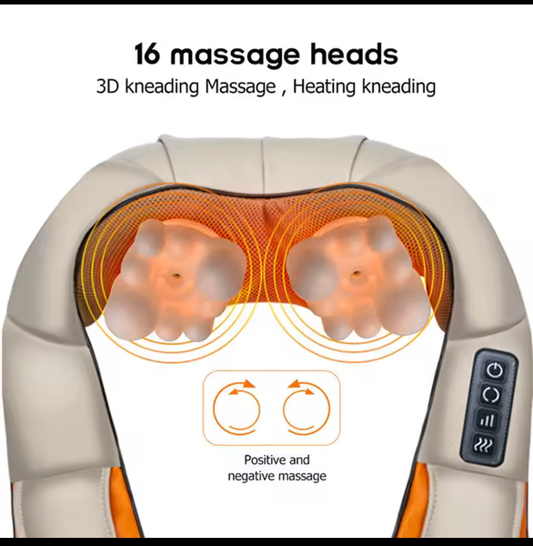 Écharpe de massage chauffante
