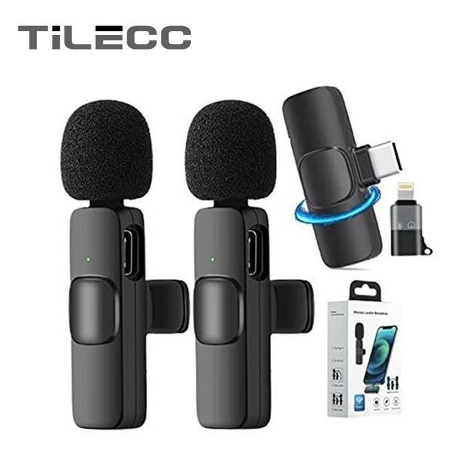 K9 Double Wireless Microphone For IPhone And Android phone