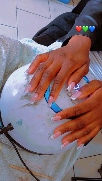 Gel, acrylics nails