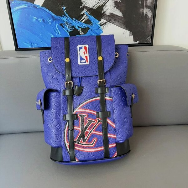 Quality leather Laptop traveling bag school backpack