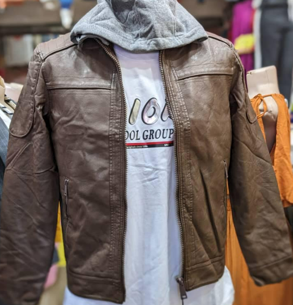 leather jacket