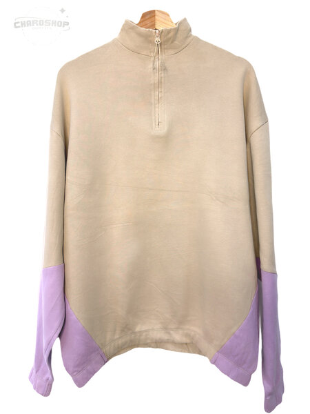 Pull à col zippé
