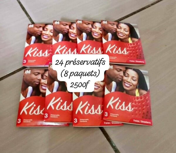 12 préservatifs kiss