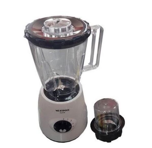 1.5L 2-in-1 Blender - white