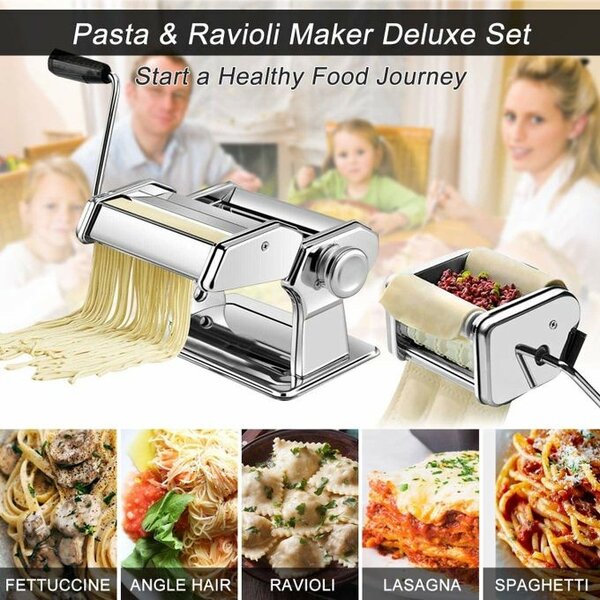 Machine à Pâtes, Laminoir à Pâtes Manuelles en Acier