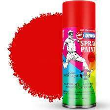 Peinture spray rouge
