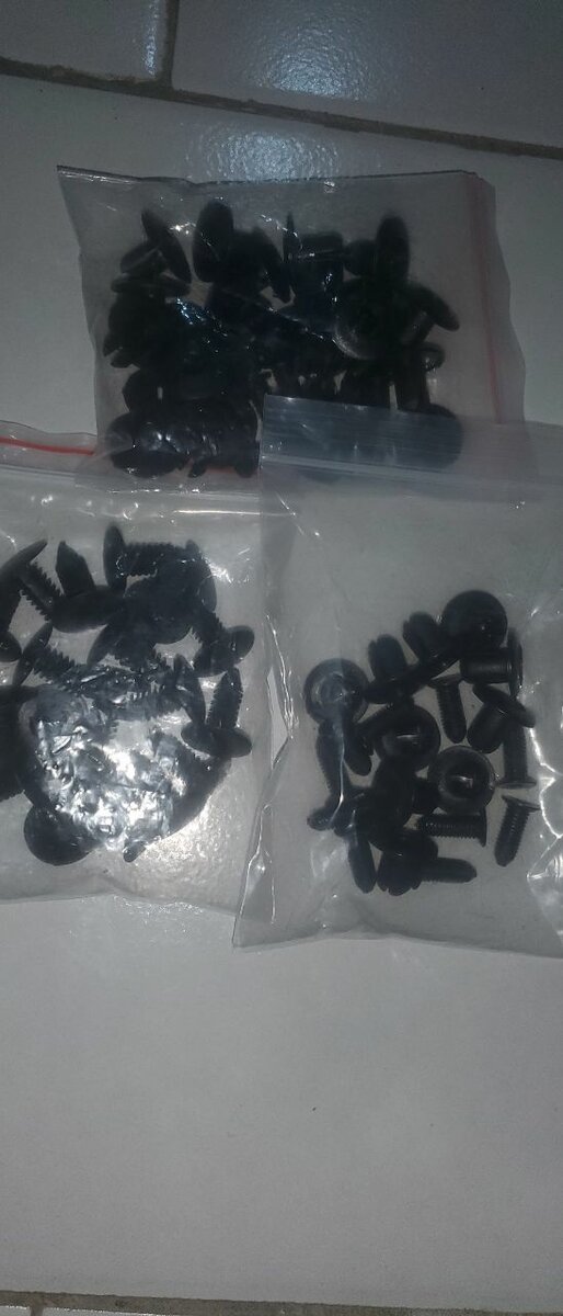Clips de fixation 50 pcs