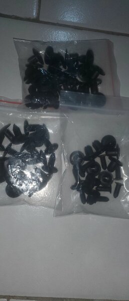 Clips de fixation 50 pcs