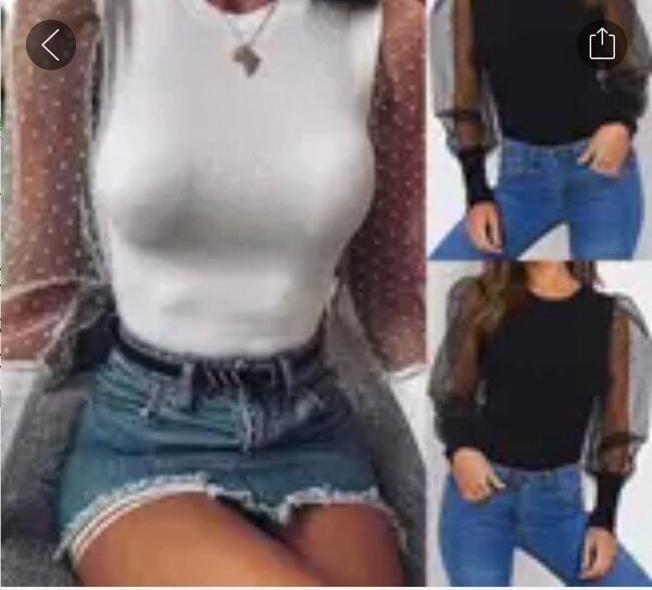 White body top