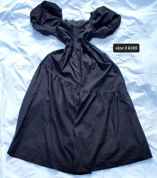 black dress