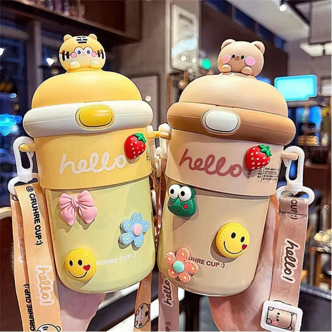 Bouteille Thermos Adorable Hello