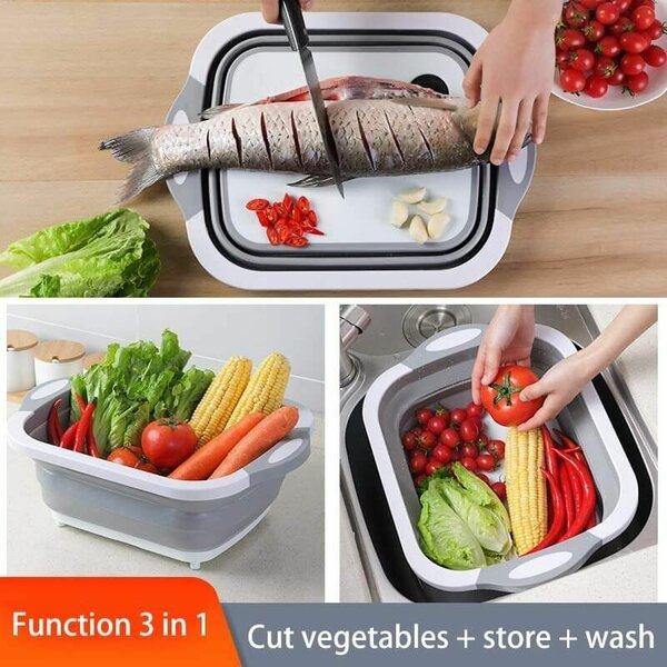 Foldable chopping board
