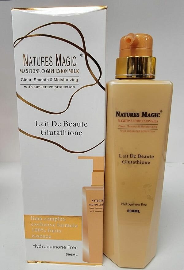 Nature's  magic body lotion