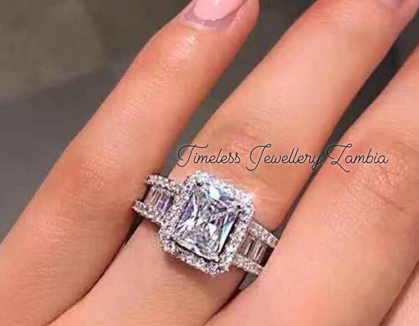 Silver plated ring