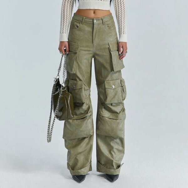 Leather trousers