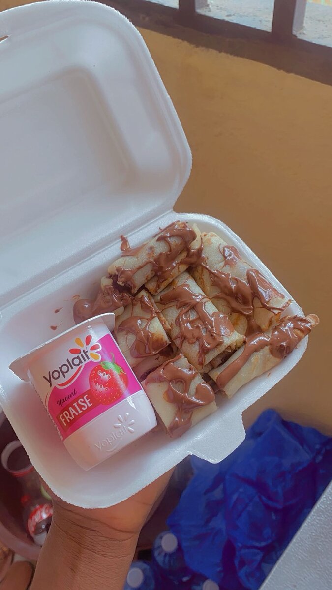 Crêpes au nutella