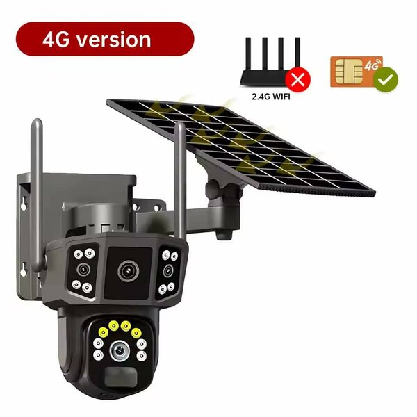 Caméra solaire 4G