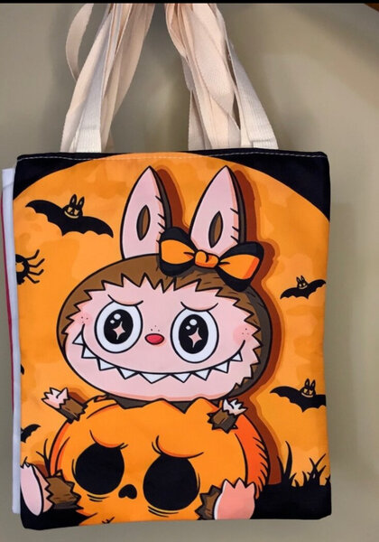 Sac cabas en toile imprimée