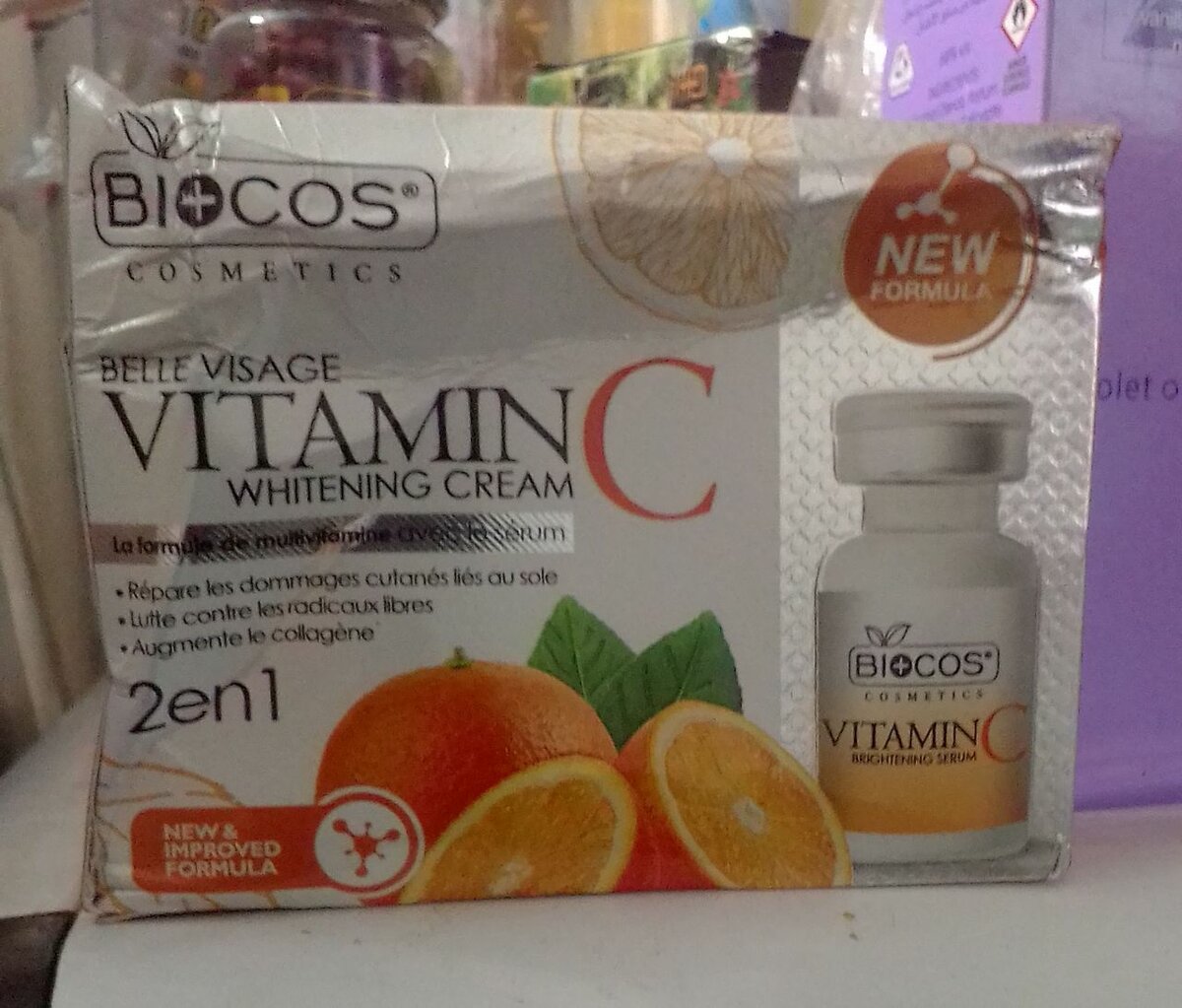 Vitamin c whitening cream