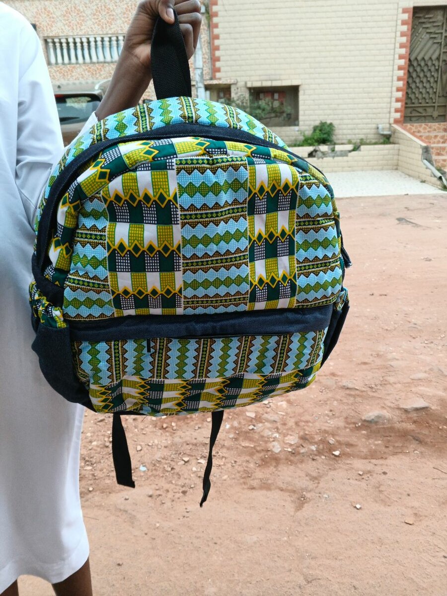 Sac à dos imprimé ethnique