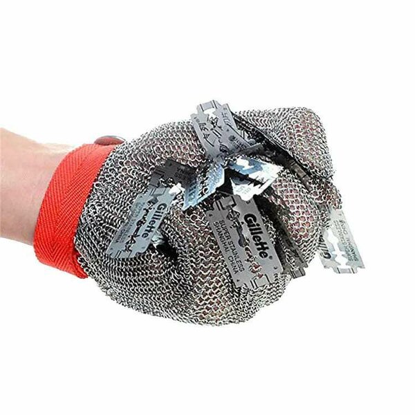 Gants métalliques