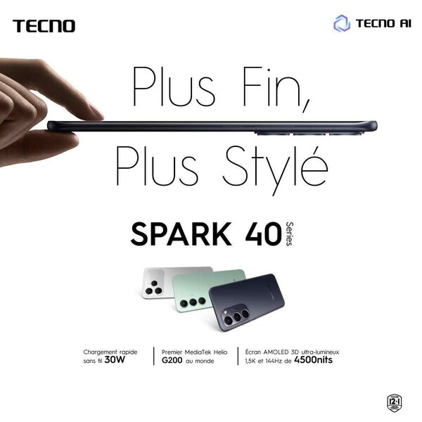 Tecno Spark 40 Pro+ Smartphone