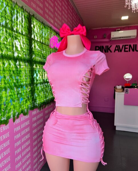 Pink dress
