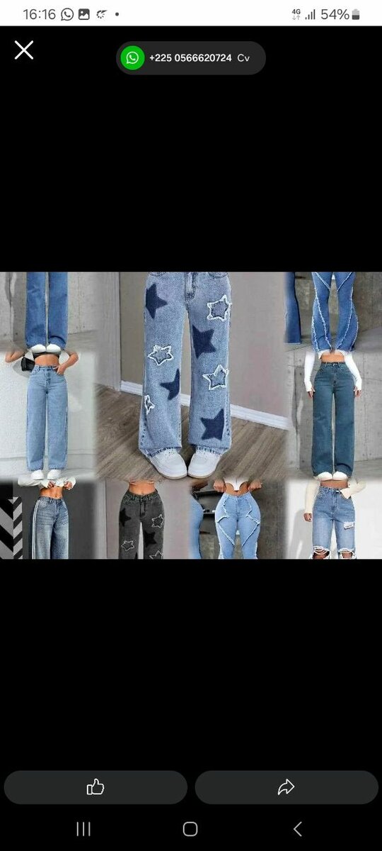 Jeans Dame