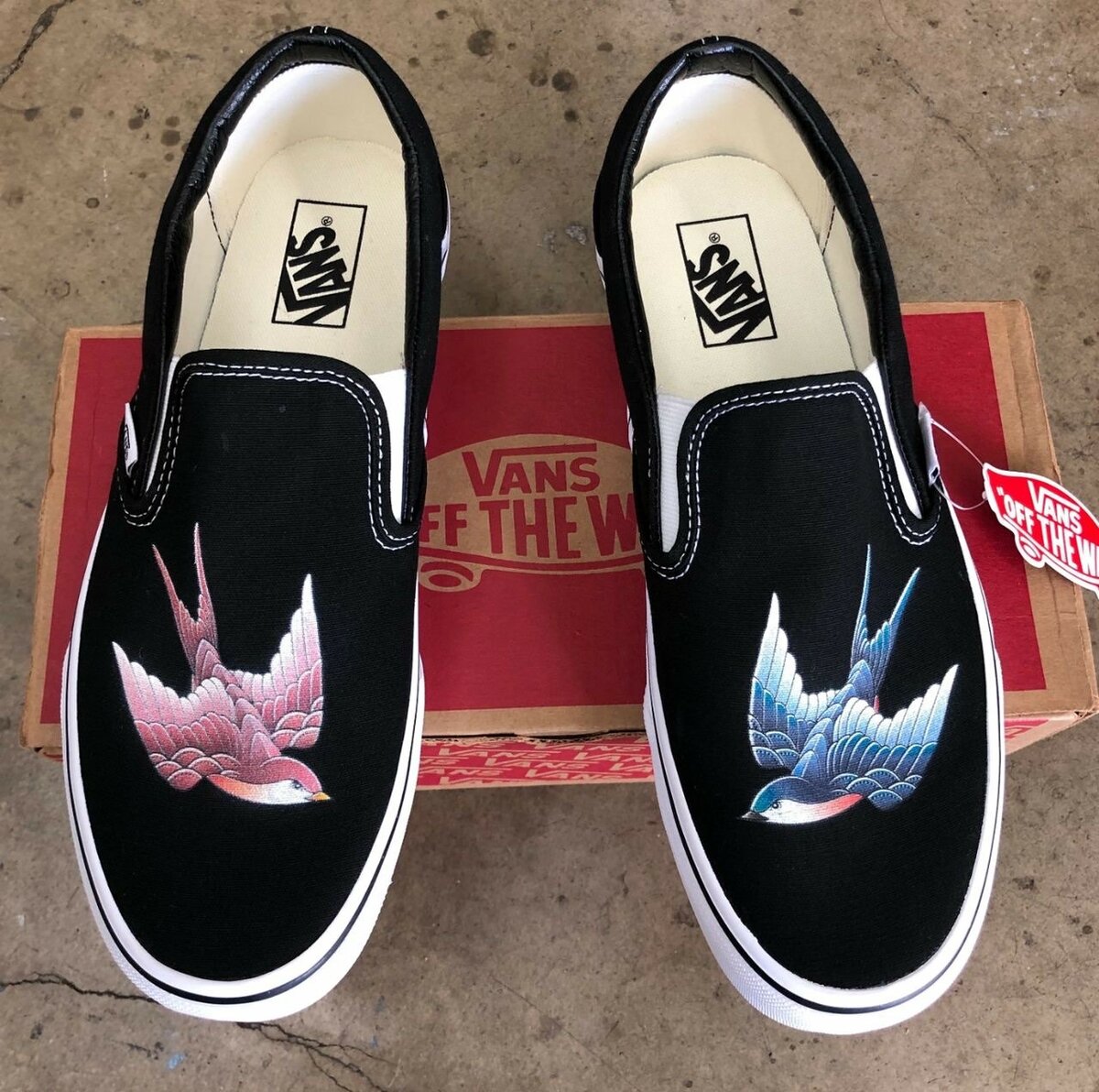 Vans sans lacet
