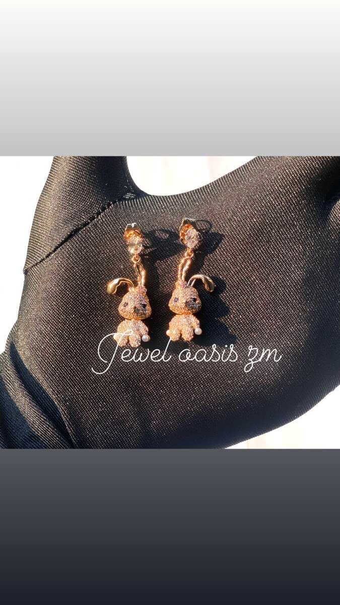 Bunny earrings
