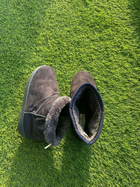 Fluffy boots
