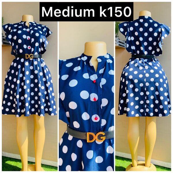blue dress