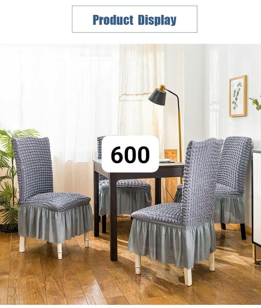 Chair covers gray