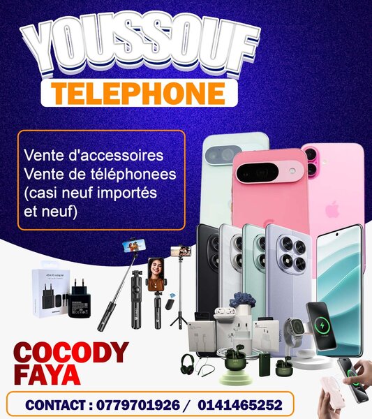 Youssouf téléphone