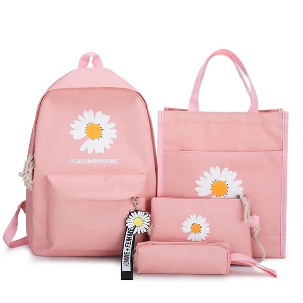 Lady backpacks