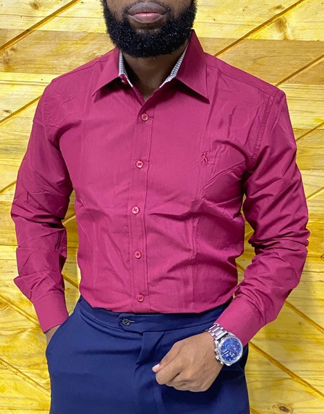 Chemise rose