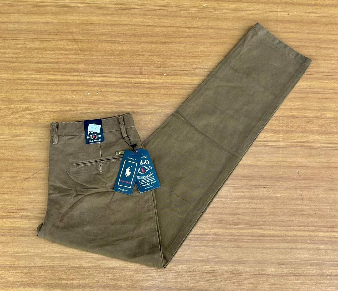 Khaki trousers