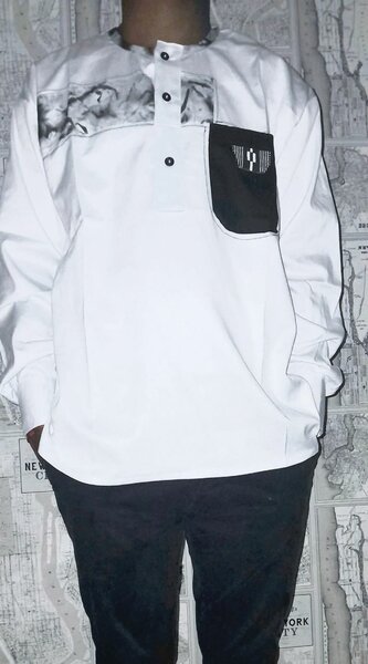 Chemise Homme Blanche Élégante