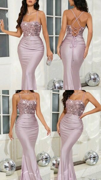 Robe de soirée sirène élégante